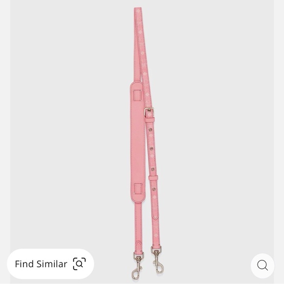 MCM Aren Buckle Strap in Blossom Pink Visetos monogram coated nappa leather. - Picture 4 of 5